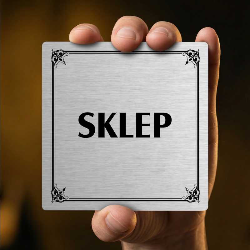 Sklep, 80x80mm, bílá, Utah